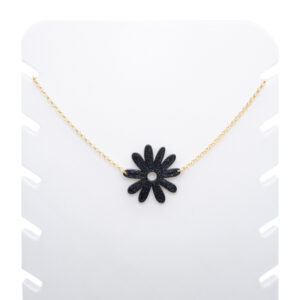 Colgante Daisy Black