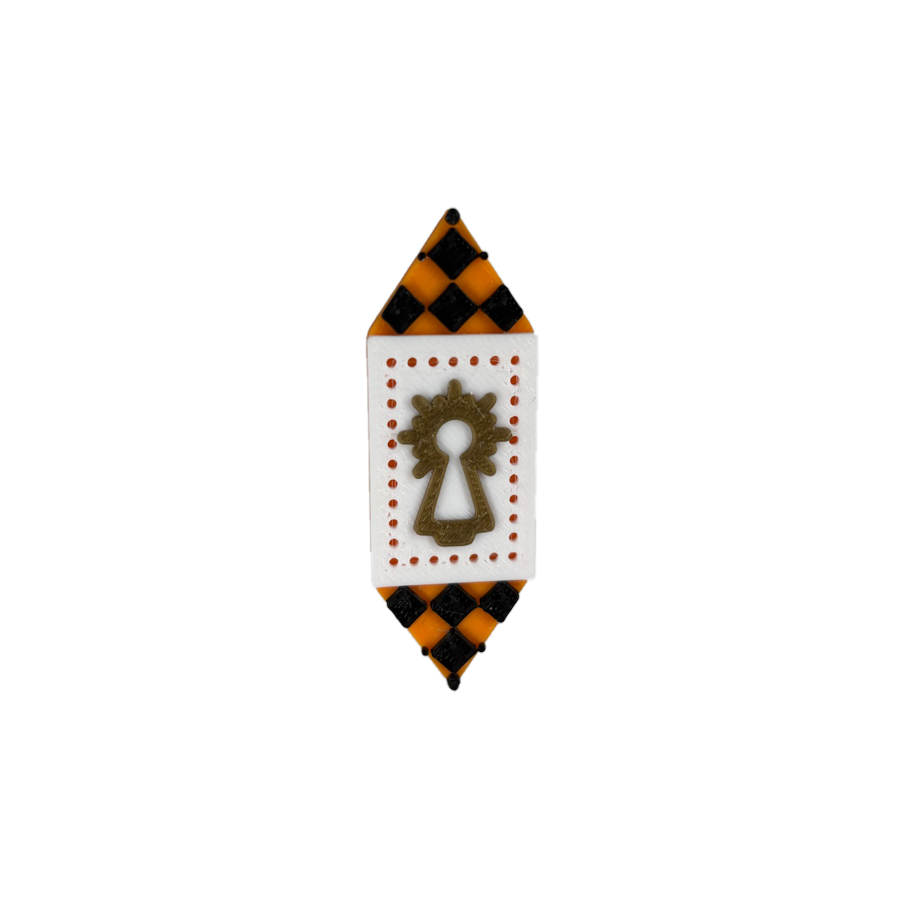 ADOQUIN BROCHE - NARANJA DELANTE