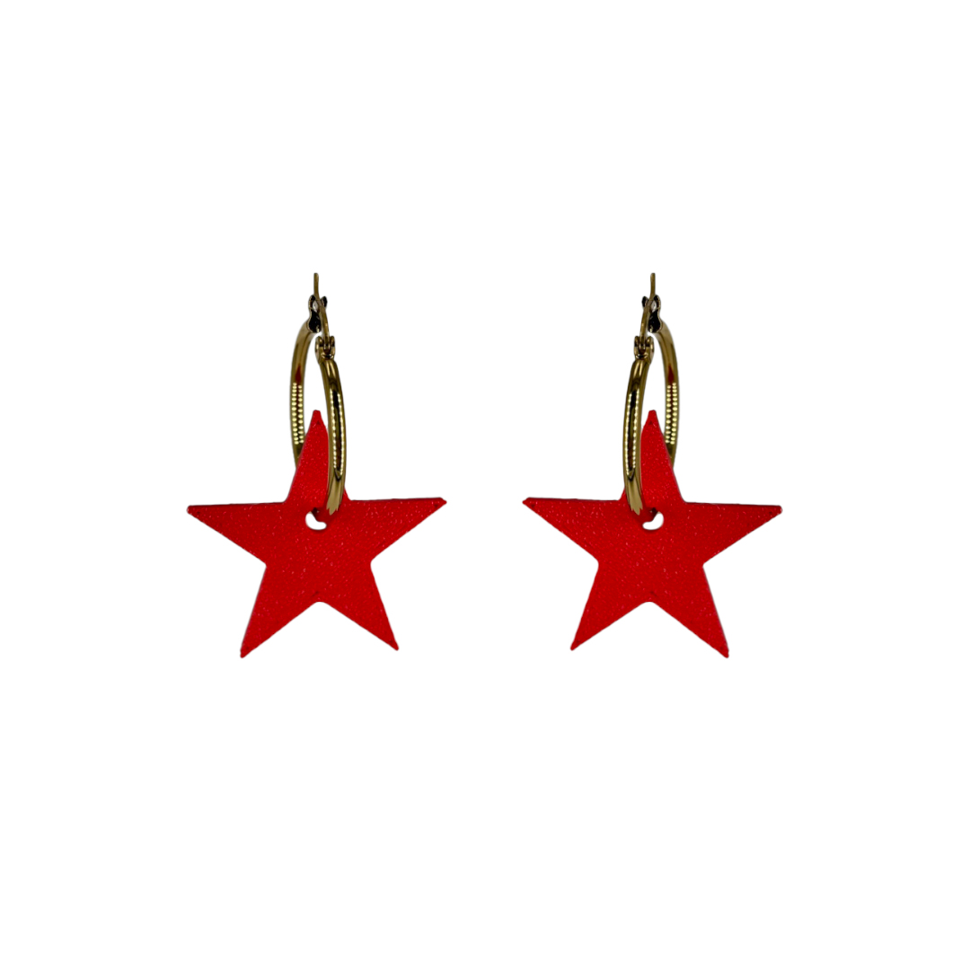 SUPERSTAR - ROJO - ARO DORADO