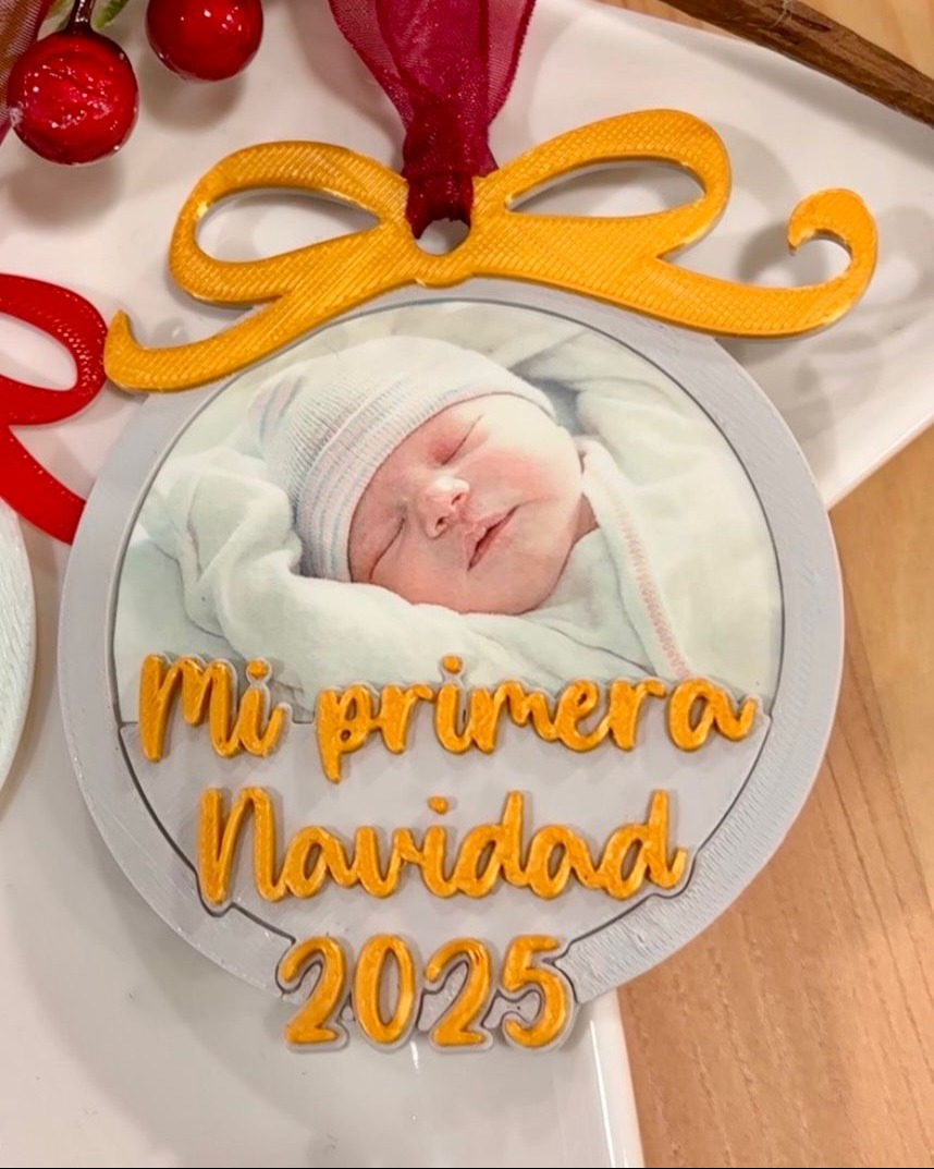 BOLA NAVIDAD MI PRIMERA NAVIDAD - BEBE