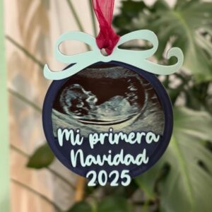 Bolas de Navidad Personalizadas con Foto - Mi primera Navidad